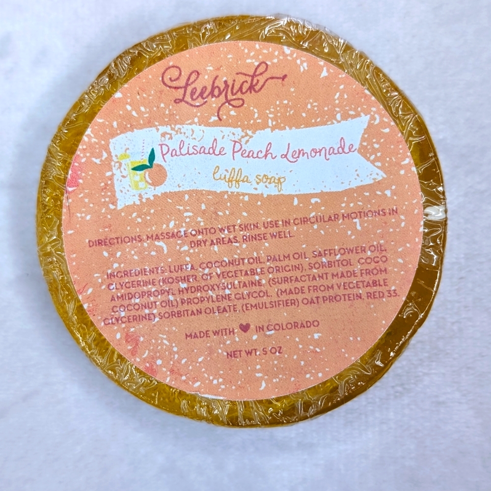 Palisade Peach Lemonade Luffa Soap
